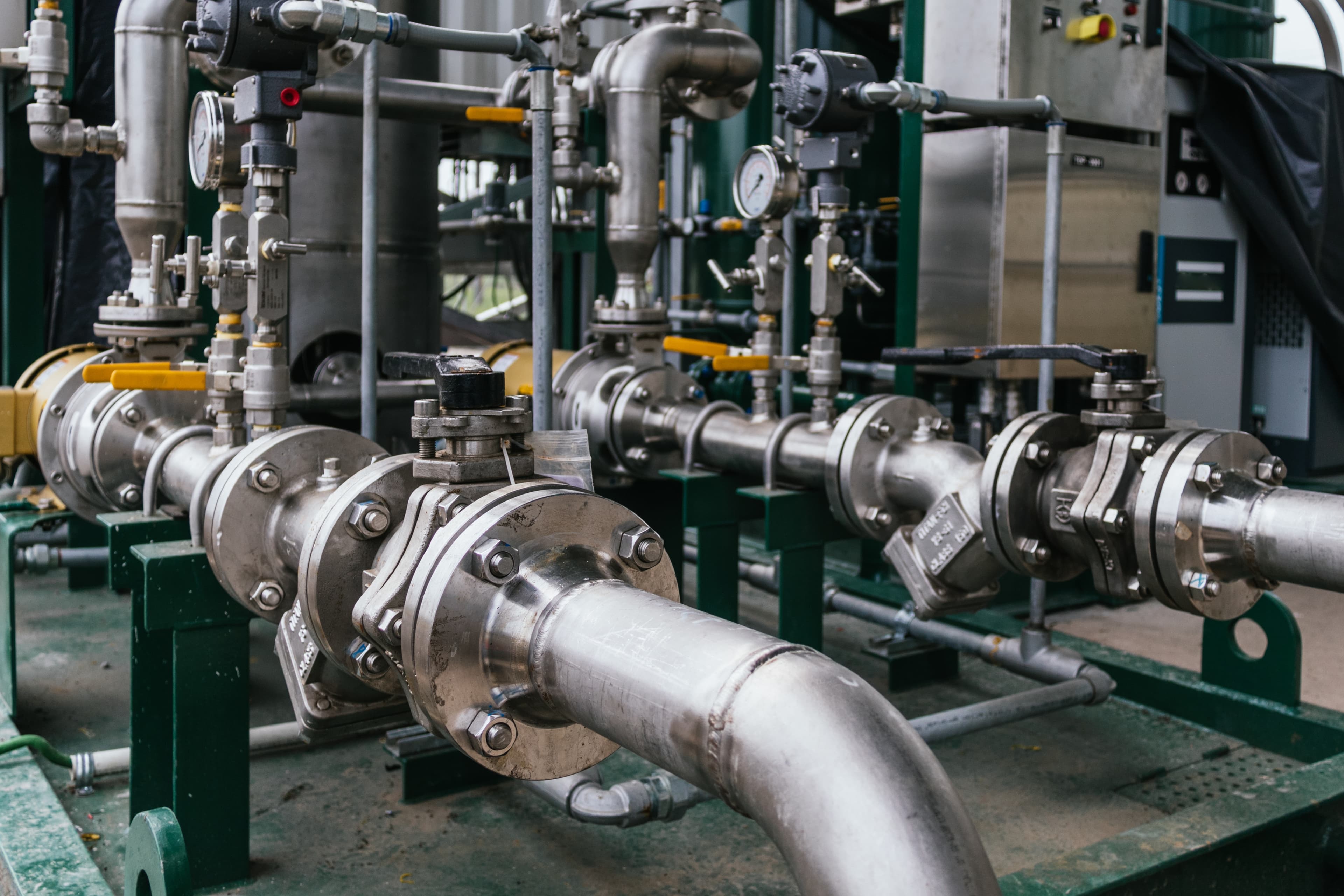 Industrial motor pump equipment